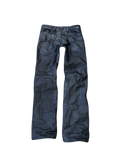 "waxed" skinnies