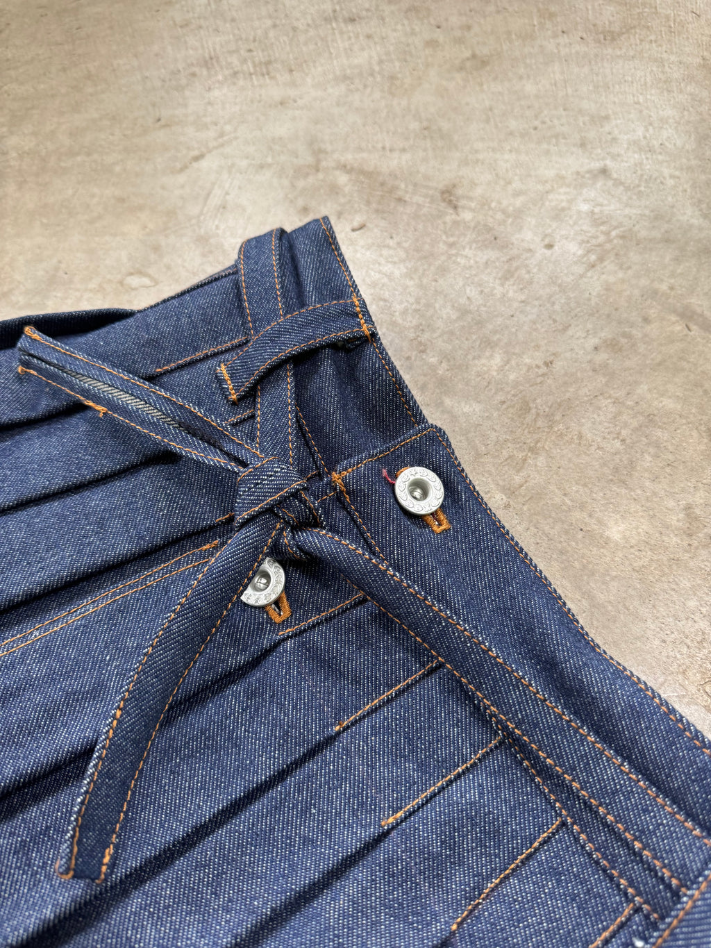"western" mini skirt