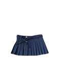 "western" mini skirt