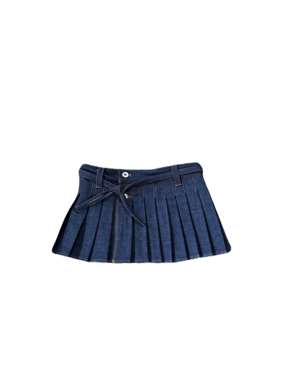 "western" mini skirt